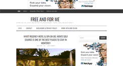 Desktop Screenshot of freeandforme.org